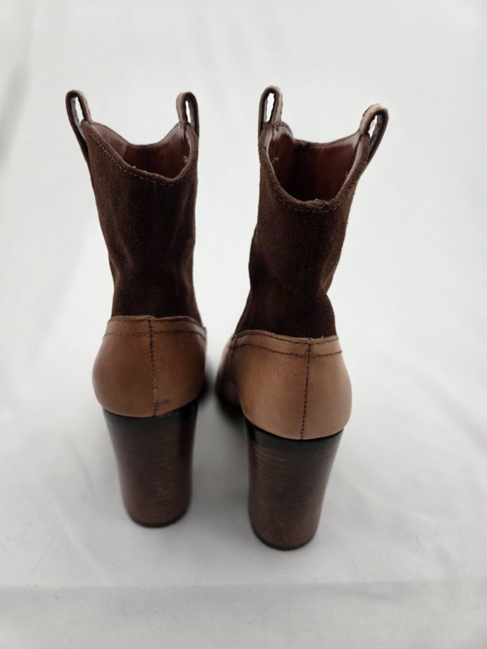 Ralph Lauren Leather Equestrian Heeled Boots 7.5 - Picture 4 of 14